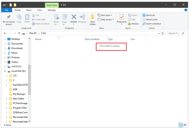 اطلاعات فلش مموری
